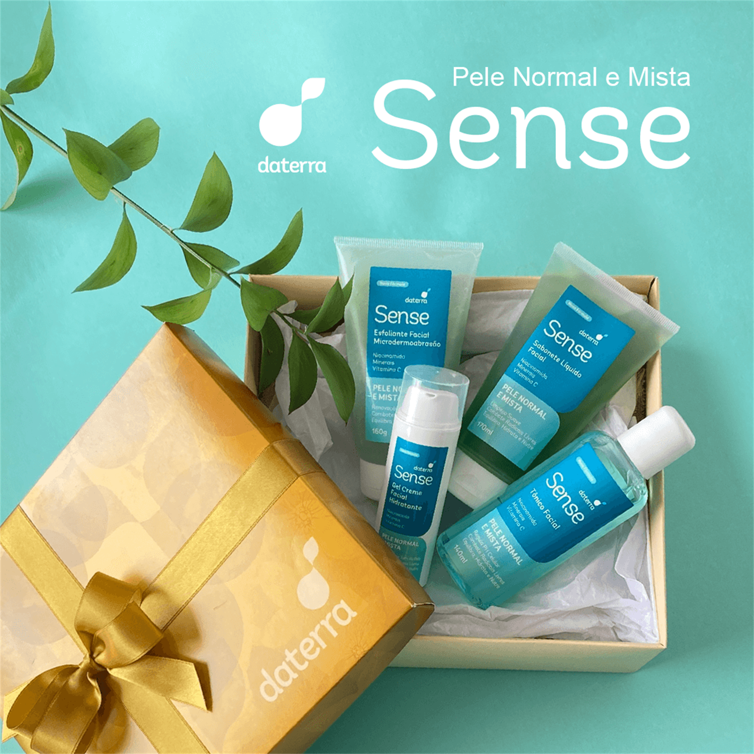 Sabonete Líquido Facial 170ml - Pele Normal E Mista - Daterra Sense